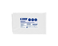 Worki na śmieci 240l 110x110cm bezbarwne LDPE paczka 10 szt. Merida W60P