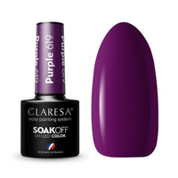 CLARESA Lakier hybrydowy PURPLE 619 -5g