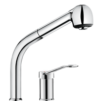 Armatura mechaniczna z wyciąganą słuchawką Bateria zlewozmywakowa z wyciąganą słuchawką Delabie 2599