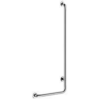 Poręcz natryskowa w kształcie litery „L” Inox błyszczący H.1150 mm Inox błyszczący UltraPolish model lewy Delabie 5071GP2