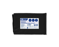 Worki jednorazowe MERIDA 35l 50x60 czarne 50 szt. LDPE Merida W20