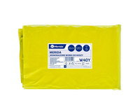 Worki na śmieci 120l 70x110cm żółte LDPE paczka 50 szt. Merida W40Y