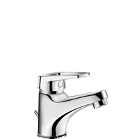 Bateria mechaniczna do umywalki Jednootworowa bateria mechaniczna H.60 L.100 Delabie 2220