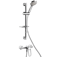 Komplet natryskowy z baterią mechaniczną EP Zestaw natryskowy z baterią z EP Securitouch Delabie 2739EPKIT