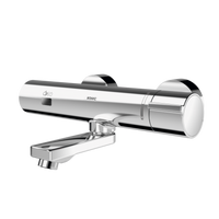 Termostat elektroniczny ścienny chrom, KWC F3ET1002