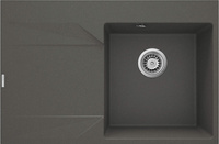 Zlewozmywak granitowy 1-komorowy z ociekaczem - lewy