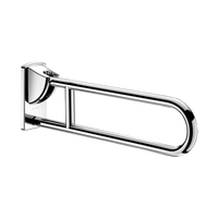 Uchylna poręcz łukowa Inox błyszczący L. 650 mm Inox błyszczący UltraPolish Delabie 510160P