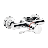 Sekwencyjna termostatyczna bateria natryskowa Bateria termostatyczna bez zaworów zwrotnych górne wyjście Delabie H9640S