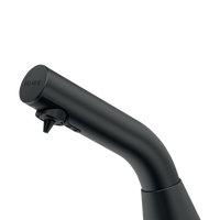 Elektroniczny dozownik mydła BINOPTIC - stojący Dozownik mydła w płynie mydła w piance lub żelu dezynfekującego Delabie 512521BK