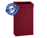 Kosz na odpady otwarty 27l czerwony Merida STELLA SLIM RED LINE KSR106