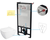 Zestaw WC podtynkowy 6 w 1