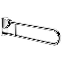 Uchylna poręcz łukowa Inox błyszczący L. 850 mm Inox błyszczący UltraPolish Delabie 510164P