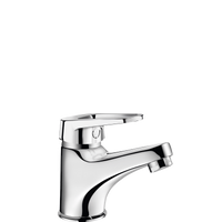 Bateria mechaniczna do umywalki Jednootworowa bateria mechaniczna H.60 L.100 Delabie 2221