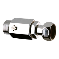 Złączka prosta STOP Z zaworem odcinającym i zakrywającą nakrętką Delabie 825215